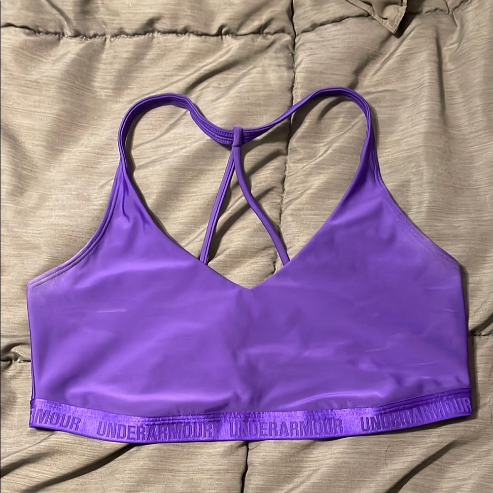 Under Armour Women's Purple Sports Bra